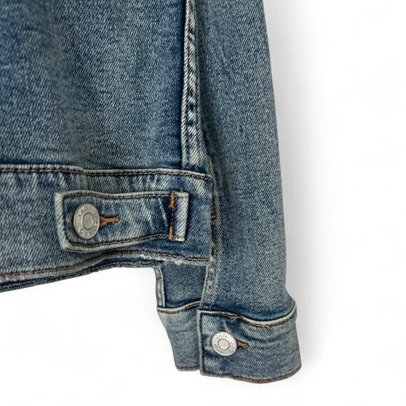 JAG Premium Stretch Denim Jean Jacket Medium - Picture 3 of 6